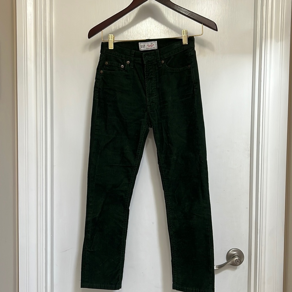 GAP vintage slim High rise cords